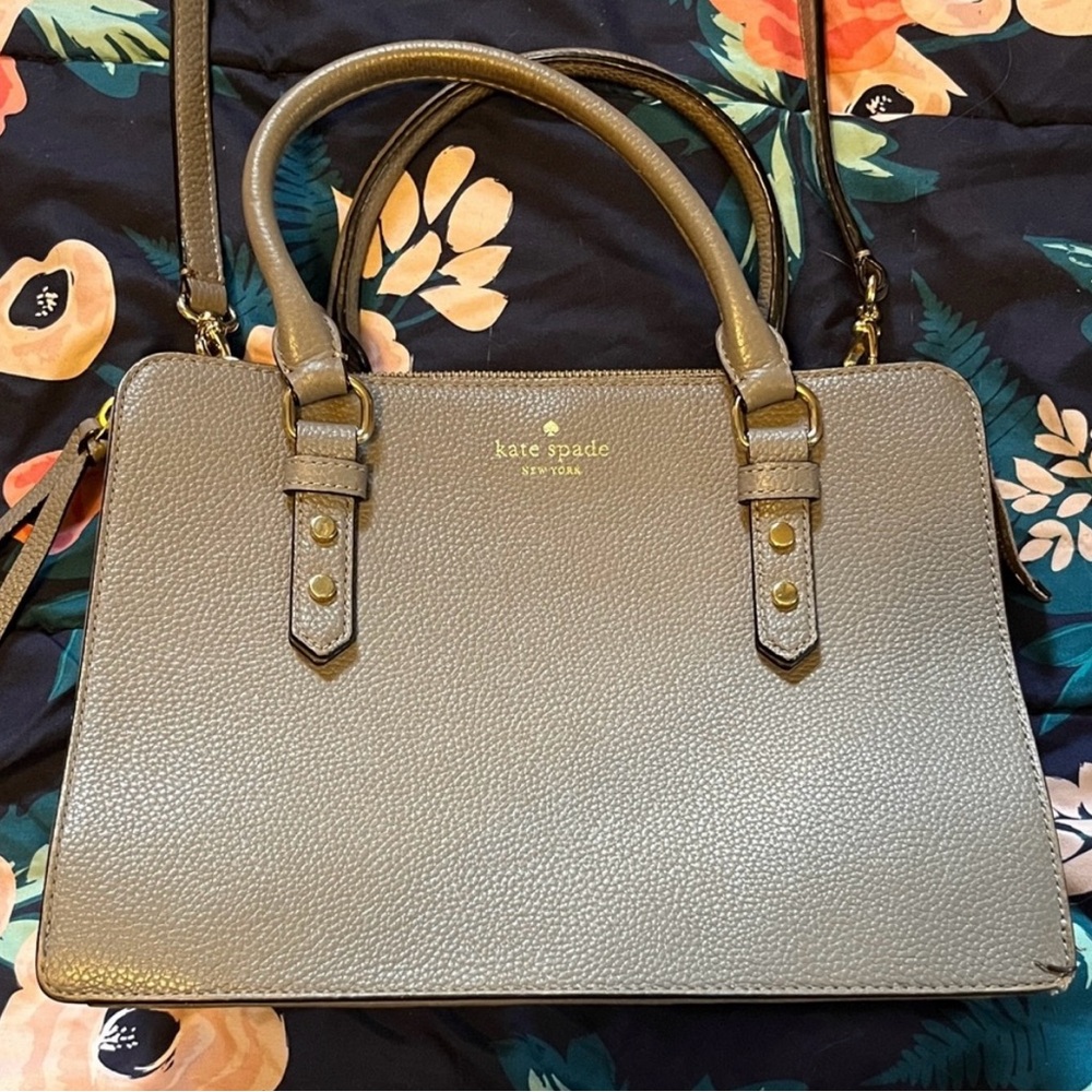 Kate Spade Gray Satchel